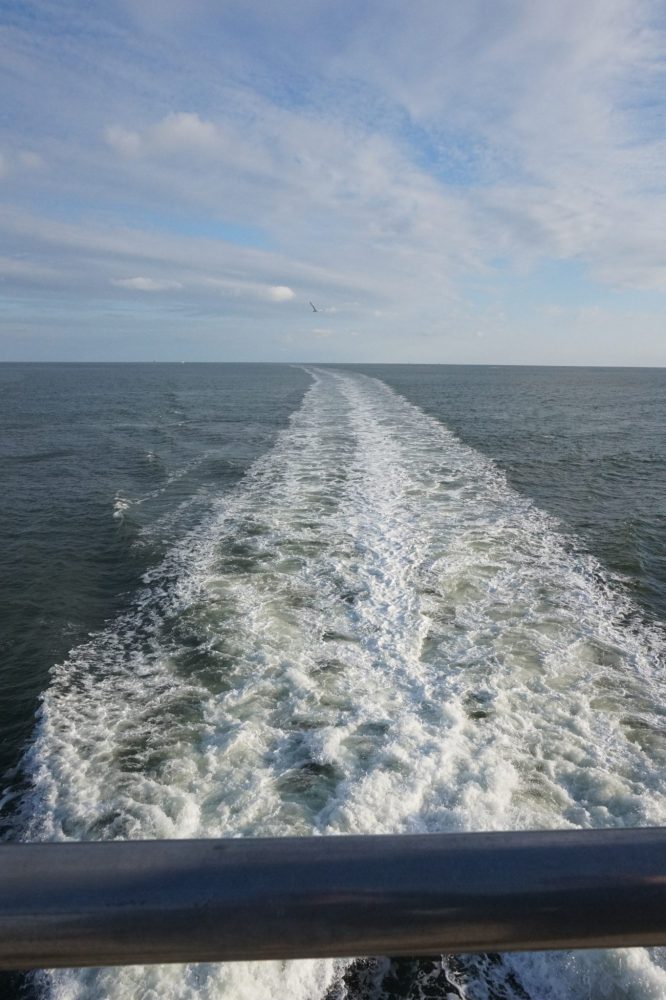 Op zee naar Vlieland